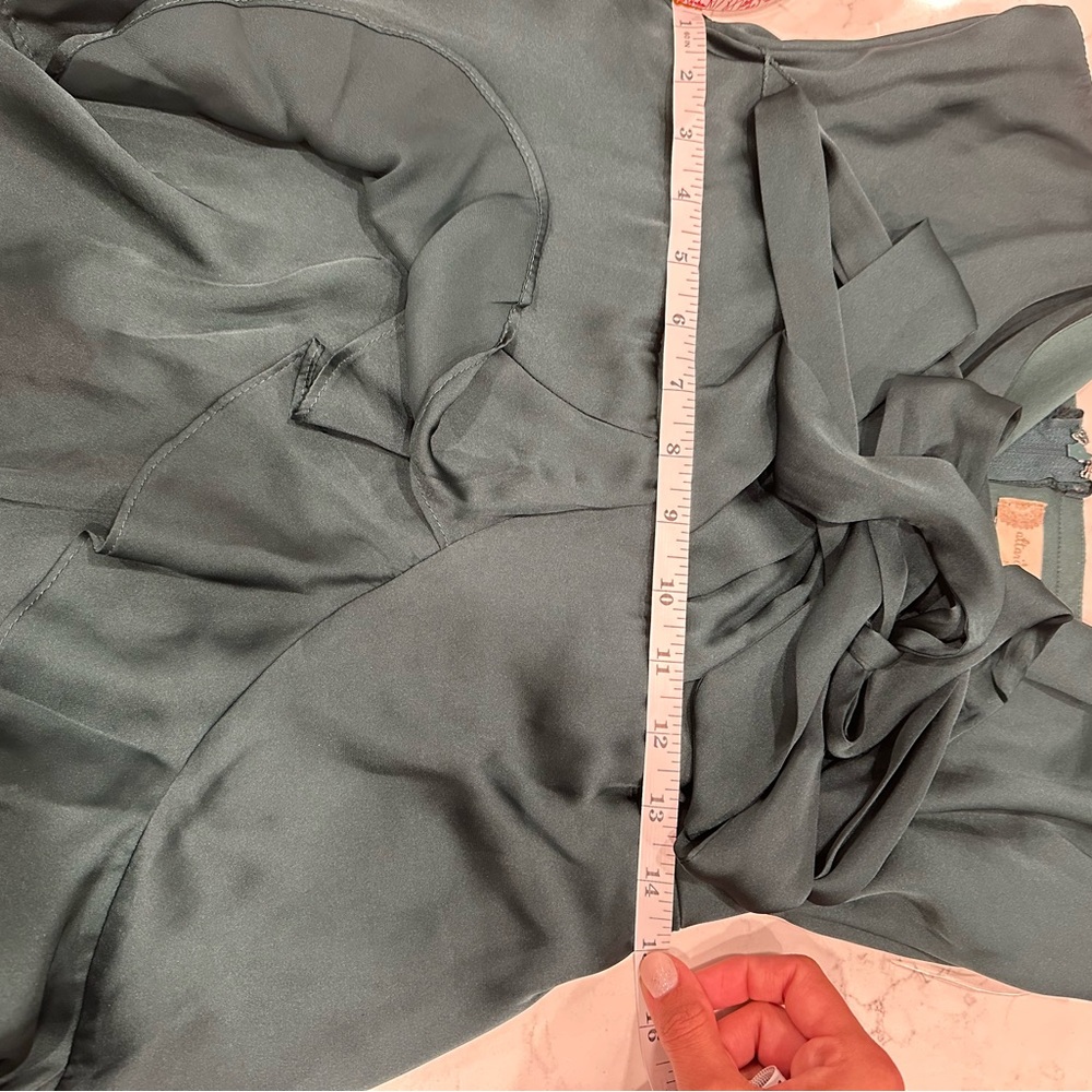Altar'd State Jade/Green Mini Dress Medium - Picture 4 of 5